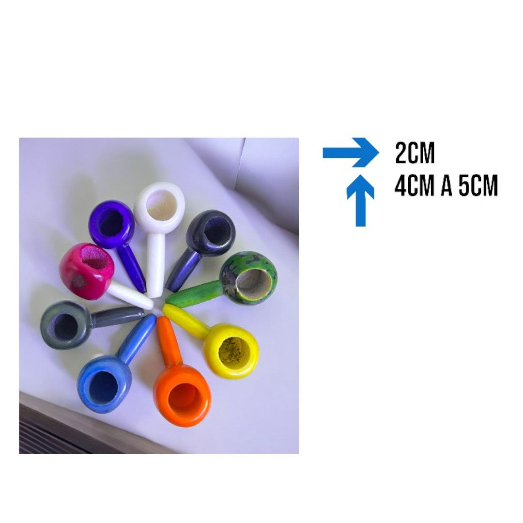 X5 PIPAS MACANA TAWA MEDIANA COLORES X5 PIPAS MACANA TAWA MEDIANA COLORES